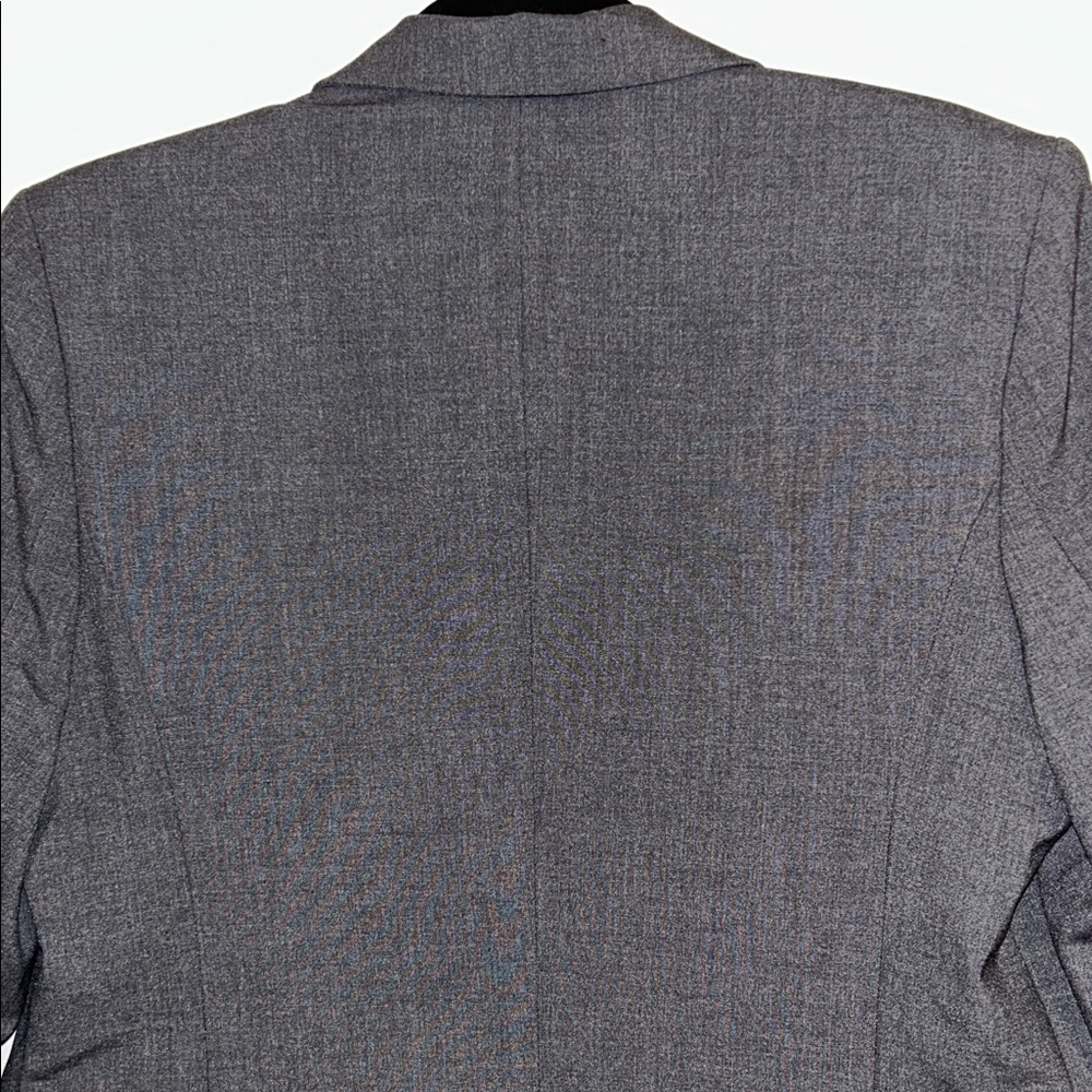 Worthington Size 14 Grey Single Button Polyester Rayon Spandex Suit Jacket - Picture 14 of 16